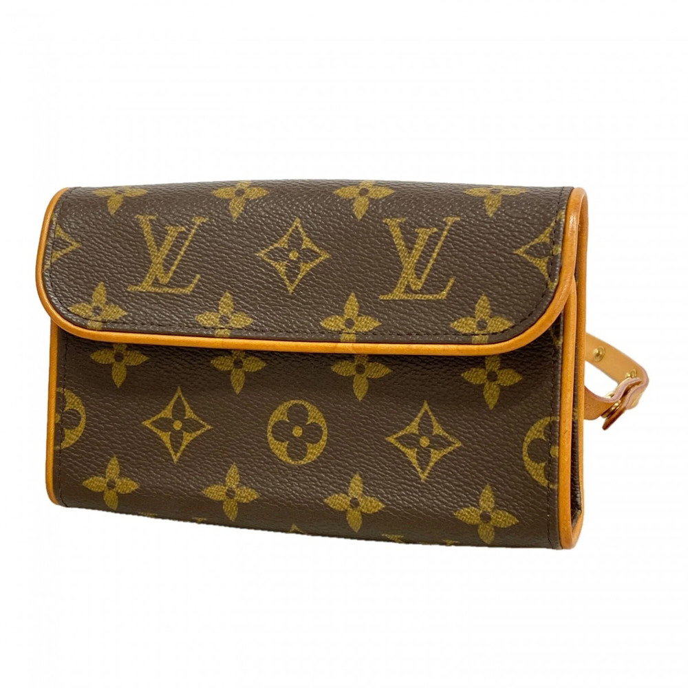 LOUIS VUITTON Authentic Brown Monogram Pochette Fanny Pack